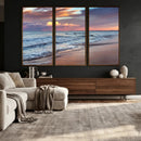 Ocean Sunset Wall Art Canvas Print – Coastal Beach by MyGreatCanvas | Canvas Wall Art Prints | Photo Prints & Wall Decor