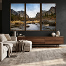 Yosemite Valley Mountain Landscape Wall Art Canvas Print, by MyGreatCanvas | Canvas Wall Art Prints | Photo Prints & Wall Decor