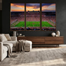 Oklahoma Sooners Stadium Wall Art Canvas Print, College by MyGreatCanvas | Canvas Wall Art Prints | Photo Prints & Wall Decor