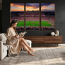 Oklahoma Sooners Stadium Wall Art Canvas Print, College