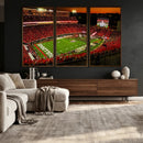 Georgia Bulldogs Stadium Wall Art Canvas Print, Sanford by MyGreatCanvas | Canvas Wall Art Prints | Photo Prints & Wall Decor