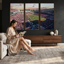 Donald W. Reynolds Razorback Stadium Wall Art Canvas Print –