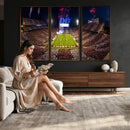 Oklahoma Memorial Stadium Wall Art Canvas Print – Oklahoma