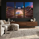 Oklahoma Memorial Stadium Wall Art Canvas Print – Oklahoma by MyGreatCanvas | Canvas Wall Art Prints | Photo Prints & Wall Decor