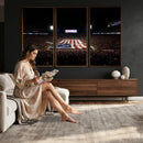 Oklahoma Memorial Stadium Wall Art Canvas Print – Oklahoma