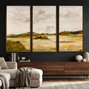 Watercolor Abstract Countryside Wall Art Canvas Print, by MyGreatCanvas | Canvas Wall Art Prints | Photo Prints & Wall Decor