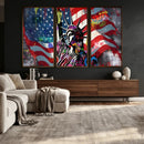 USA Statue of Liberty Graffiti Street Art Wall Art Canvas by MyGreatCanvas | Canvas Wall Art Prints | Photo Prints & Wall Decor
