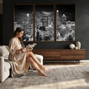 Charlotte Skyline Canvas Wall Art Print – North Carolina Cityscape Photography Print by MyGreatCanvas | Canvas Wall Art Prints | Photo Prints & Wall Decor