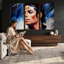 Abstract Michael Jackson Photo Wall Art Canvas Print by MyGreatCanvas | Canvas Wall Art Prints | Photo Prints & Wall Decor