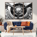 Vintage Airplane Wall Art Canvas Print by MyGreatCanvas | Canvas Wall Art Prints | Photo Prints & Wall Decor
