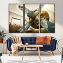 Vintage Airplane Canvas Print by MyGreatCanvas | Canvas Wall Art Prints | Photo Prints & Wall Decor