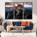 Half Dome Yosemite Wall Art – Majestic Mountain Landscape by MyGreatCanvas | Canvas Wall Art Prints | Photo Prints & Wall Decor