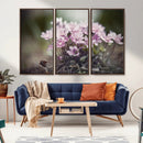 Pink Wild Flower Canvas Print by MyGreatCanvas | Canvas Wall Art Prints | Photo Prints & Wall Decor