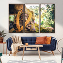 Hinduism Statue Wall Art Canvas Print