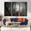 Dark Family and Tree Wall Art Canvas Print by MyGreatCanvas | Canvas Wall Art Prints | Photo Prints & Wall Decor
