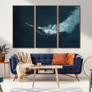 Swimmer Wall Art Canvas Print