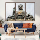 Buddha Statue Wall Art Canvas Print by MyGreatCanvas | Canvas Wall Art Prints | Photo Prints & Wall Decor