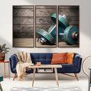 Dambell and Sport Wall Art Canvas Print by MyGreatCanvas | Canvas Wall Art Prints | Photo Prints & Wall Decor