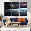 Space and Planet Canvas Print by MyGreatCanvas | Canvas Wall Art Prints | Photo Prints & Wall Decor