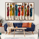 Abstract African Women Wall Art Canvas Print by MyGreatCanvas | Canvas Wall Art Prints | Photo Prints & Wall Decor