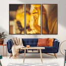 Gold Buddha Statue Hands Wall Art Canvas Print by MyGreatCanvas | Canvas Wall Art Prints | Photo Prints & Wall Decor