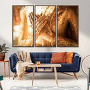 Buddha Statue Hands Wall Art Canvas Print by MyGreatCanvas | Canvas Wall Art Prints | Photo Prints & Wall Decor