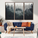 Nature Wall Decor - Serene Triptych Nature Print – Woodland by MyGreatCanvas | Canvas Wall Art Prints | Photo Prints & Wall Decor