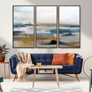 Abstract Landscape Wall Art Canvas | 3 Panel Modern Blue, by MyGreatCanvas | Canvas Wall Art Prints | Photo Prints & Wall Decor