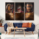 Wine and Barrels Wall Art Canvas Print by MyGreatCanvas | Canvas Wall Art Prints | Photo Prints & Wall Decor
