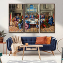 The Last Supper Multi Panel Canvas Wall Art