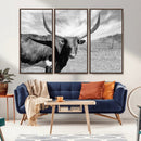 Longhorn Wall Art Canvas Print, Framed Ranch Wall Art Canvas by MyGreatCanvas | Canvas Wall Art Prints | Photo Prints & Wall Decor