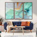 Colorful Marble Fluid Effect Canvas Wall Art Print by MyGreatCanvas | Canvas Wall Art Prints | Photo Prints & Wall Decor