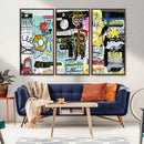 Graffiti Wall Art – Colorful Urban Street Canvas Print, by MyGreatCanvas | Canvas Wall Art Prints | Photo Prints & Wall Decor