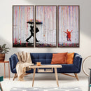 Banksy Wall Art Canvas Print, Framed Graffiti Art Picture by MyGreatCanvas | Canvas Wall Art Prints | Photo Prints & Wall Decor