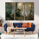 Baby Bears in Forest Wall Art Canvas Print by MyGreatCanvas | Canvas Wall Art Prints | Photo Prints & Wall Decor