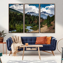 San Juan Nal Forest Wall Art Landscape Canvas Print