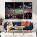 Mississippi State Bulldogs Stadium Wall Art Canvas Print –