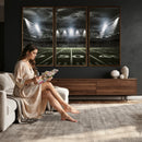 American Football Stadium Wall Art Canvas Print, Stadium
