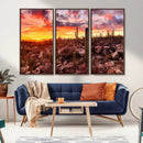 Arizona Desert Print, Western Cowboy Wall Art Print by MyGreatCanvas | Canvas Wall Art Prints | Photo Prints & Wall Decor