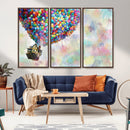 Up Pixar Poster, Look Up Pixar Wall Art, Up Pixar Canvas,