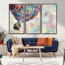 Up Pixar Poster, Look Up Pixar Wall Art, Up Pixar Canvas,