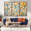 Colorful Fish Wall Art Print – Abstract Ocean-Inspired Wall