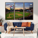Citizens Bank Park Philadelphia Phillies Wall Art Canvas |
