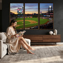 Citizens Bank Park Philadelphia Phillies Wall Art Canvas |