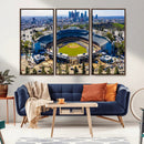 Los Angeles Dodgers Dodger Stadium Wall Art Canvas Print -