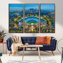 Los Angeles Dodgers Wall Art Canvas, Dodger Stadium Wall Art