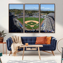 Los Angeles Dodgers Dodger Stadium Wall Art Canvas Print -