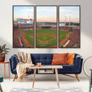 Cincinnati Reds Baseball Print Canvas- Cincinnati