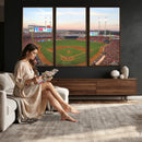 Cincinnati Reds Baseball Print Canvas- Cincinnati