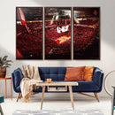 Houston Rockets Basketball Team Print Canvas- Houston Toyota